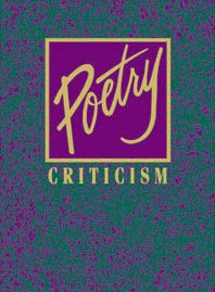 Imagen de archivo de Poetry Criticism, Volume 1 a la venta por Curious Book Shop
