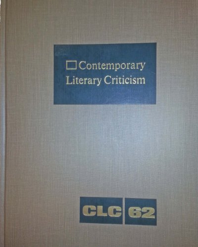 Imagen de archivo de Contemporary Literary Criticism a la venta por Better World Books