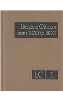 9780810361003: Literature Criticism from 1400 to 1800