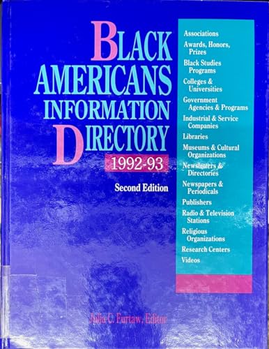 Stock image for Black Americans Information Directory for sale by BookHolders
