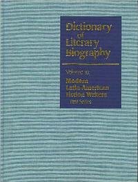 Dictionary of Literary Biography: Modern Latin-American Fiction Writers, Vol. 113 (9780810375901) by Luis, William