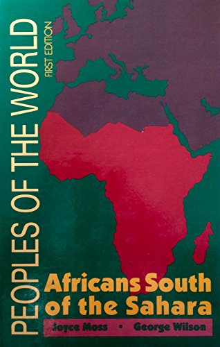 Beispielbild fr Peoples of the World Africans South of the Sahara 1 zum Verkauf von Books From California