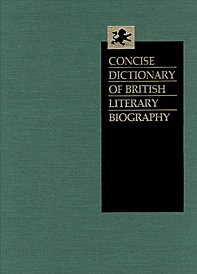 Concise Dictionary of British Literary Biography, Volume Three (Vol. 3), Writers of the Romantic ...