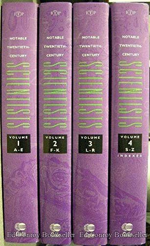 Stock image for Notable Twentieth-Century Scientists: 4 Volumes for sale by David's Books