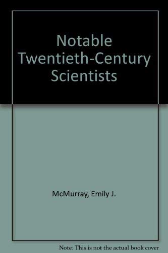 Stock image for Notable Twentieth-century Scientists for sale by Library House Internet Sales
