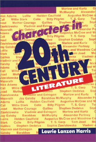 Stock image for Characters in 20th-Century Literature for sale by Better World Books