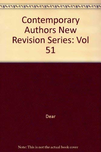 Stock image for Contemporary Authors Volume 51 for sale by BookHolders