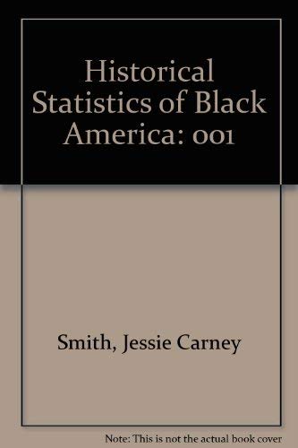 Stock image for Historical Statistics of Black America for sale by Better World Books