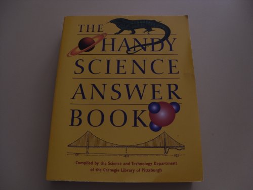Imagen de archivo de The Handy Science Answer Book a la venta por Great Expectations Rare Books