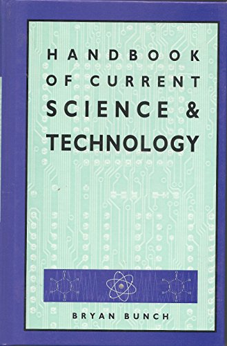 9780810395527: Handbook of Current Science & Technology (HANDBOOK OF CURRENT SCIENCE AND TECHNOLOGY)