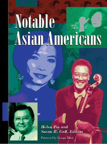 Beispielbild fr Notable Asian Americans zum Verkauf von Better World Books