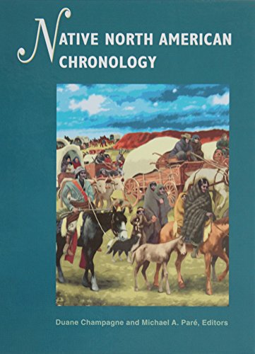 Stock image for Native North American Chronology for sale by Better World Books
