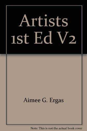 9780810398641: Artists 1st Ed V2