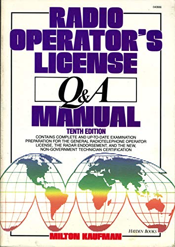 Stock image for Radio Operator's License Q & A Manual for sale by ThriftBooks-Dallas