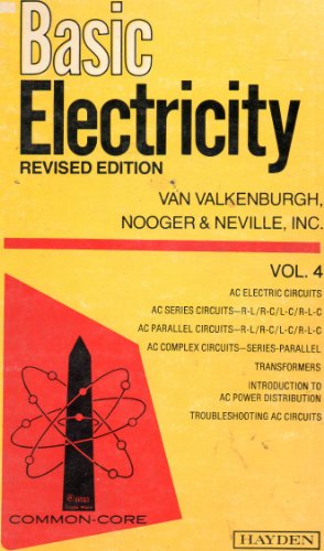 Imagen de archivo de Basic Electricity, Vol. 4 a la venta por Your Online Bookstore