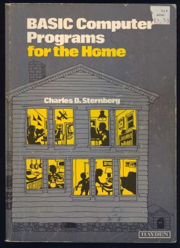 Imagen de archivo de BASIC COMPUTER PROGRAMS FOR THE HOME a la venta por May Day Books
