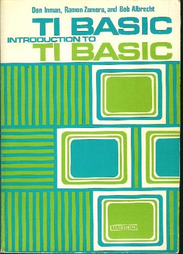 Stock image for Introduction to Texas Instruments BASIC for sale by WorldofBooks