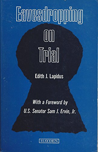 Stock image for Eavesdropping on Trial for sale by Oddball Books