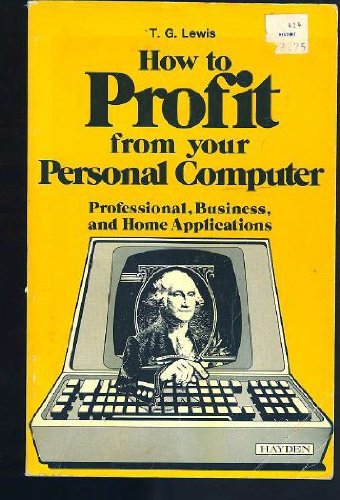 Stock image for How to profit from your personal computer for sale by 2Vbooks