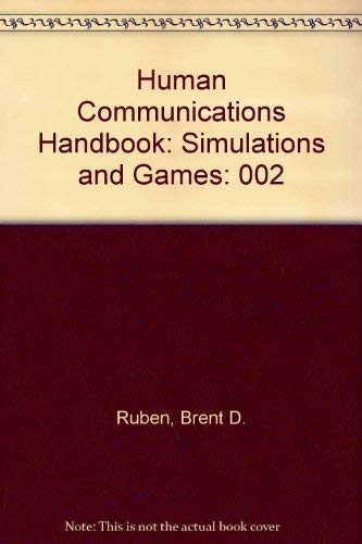 Stock image for Human Communication Handbook: Simulations and Games vol 2 for sale by M & M Books