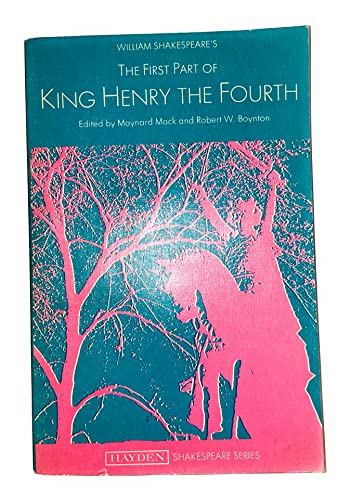 Beispielbild fr The first part of King Henry the Fourth zum Verkauf von The Book Cellar, LLC