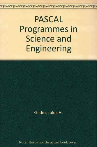 9780810462656: PASCAL Programmes in Science and Engineering