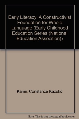 Beispielbild fr Early Literacy: A Constructivist Foundation for Whole Language (Early Childhood Education Series) zum Verkauf von Half Price Books Inc.