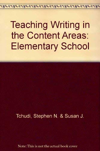 Stock image for Teaching Writing in the Content Areas: Elementary School for sale by mountain