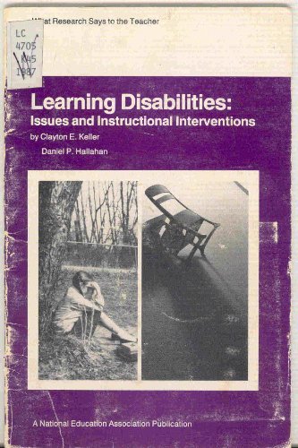 Learning Disabilities: Issues and Instructional Interventions (9780810610767) by Keller; Hallahan, Daniel P.