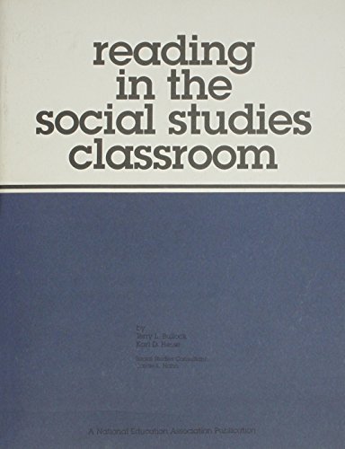 Beispielbild fr Reading in the Social Studies Classroom zum Verkauf von Better World Books