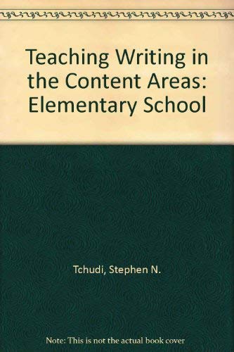 Stock image for Teaching Writing in the Content Areas: Elementary School for sale by HPB-Red
