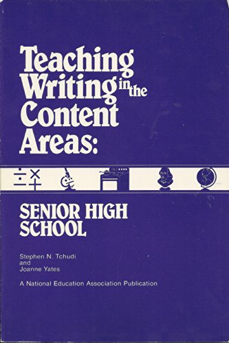 Beispielbild fr Teaching Writing in the Content Areas: Senior High School zum Verkauf von HPB-Diamond