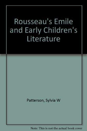 9780810803602: Rousseau's Emile and Early Children's Literature,