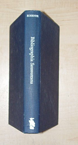 Beispielbild fr Bibliographia Saussureana, 1870-1970 zum Verkauf von Buchpark