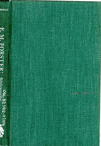 Beispielbild fr E. M. Forster: An Annotated Bibliography of Secondary Materials. (The Scarecrow author bibliographies, no. 11) zum Verkauf von Wonder Book