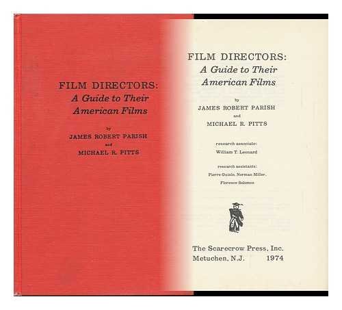 Imagen de archivo de Film Directors: Guide to Their American Films a la venta por Anybook.com