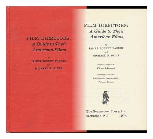 Stock image for FILM DIRECTORS: A GUIDE TO THEIR AMERICAN FILMS for sale by Verlag fr Filmschriften