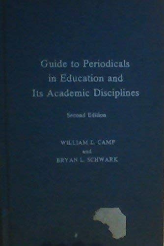 Stock image for Guide to periodicals in education and its academic disciplines for sale by Wonder Book