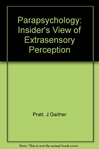 9780810809918: Parapsychology: An insider's view of ESP