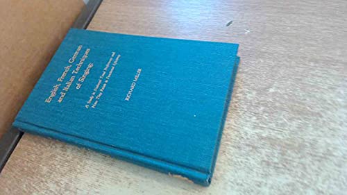 English, French, German and Italian Techniques of Singing: A Study in National Tonal Preferences and How They Relate to Functional Efficiency (9780810810204) by Miller, Richard