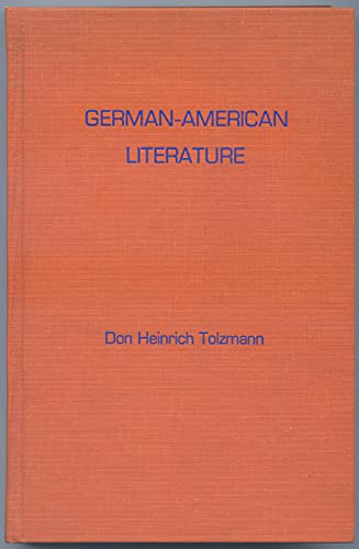 9780810810693: German-American Literature