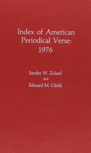 9780810810822: Index of American Periodical Verse 1976