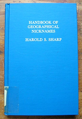 Handbook of Geographical Nicknames