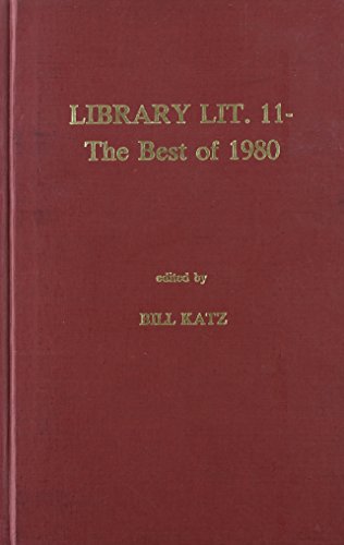 Library Lit. 11 (9780810814318) by Katz, Bill