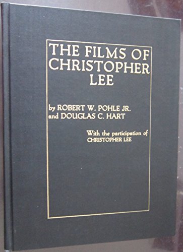 Beispielbild fr Films of Christopher Lee zum Verkauf von Wonder Book