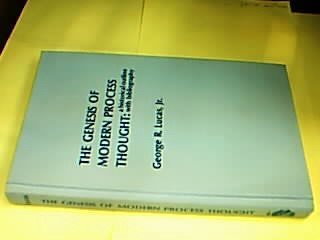 Beispielbild fr The Genesis of Modern Process Thought : A Historical Outline with Bibiliography zum Verkauf von Better World Books