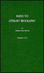 Imagen de archivo de Index to Literary Biography Format: Hardcover a la venta por INDOO