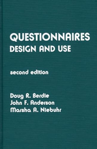 9780810818842: Questionnaires: Design and Use