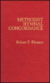 9780810819689: Methodist Hymnal Concordance