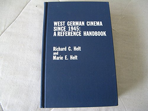 Imagen de archivo de West German Cinema Since 1945: A Reference Handbook a la venta por Ergodebooks